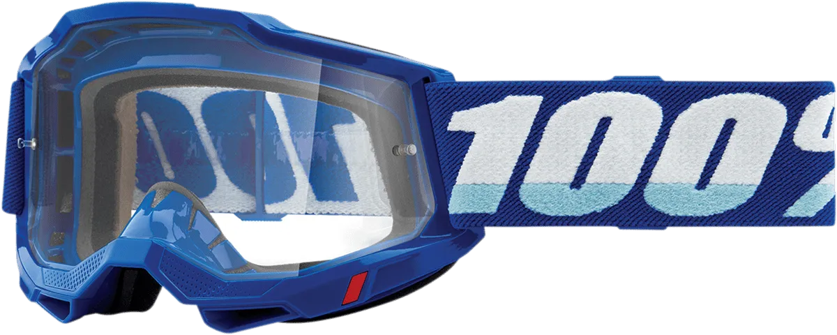 100% Accuri 2 Goggles - Blue - Clear 50013-00002