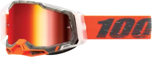 100% Racecraft 2 Goggles - Schrute - Red Mirror 50010-00014