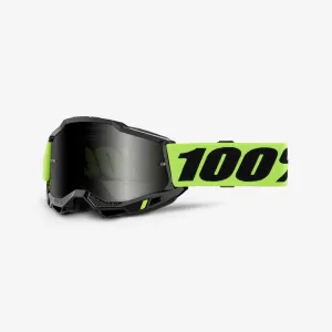 ACCURI 2 SAND Goggle Neon Yellow - Smoke Lens