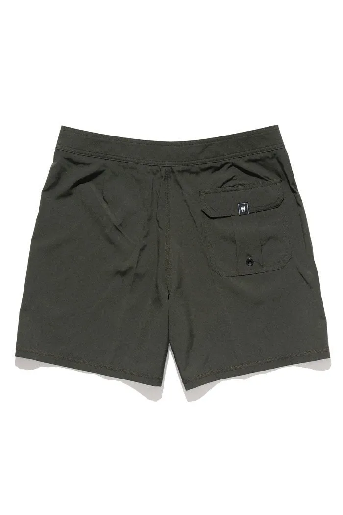 Afends Mens Staple - Fixed Waist Boardshort