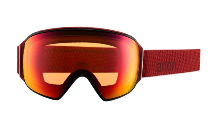 Anon M4 Toric Snow Goggles   Bonus Lens   MFI - Mars / Perceive Sunny Red