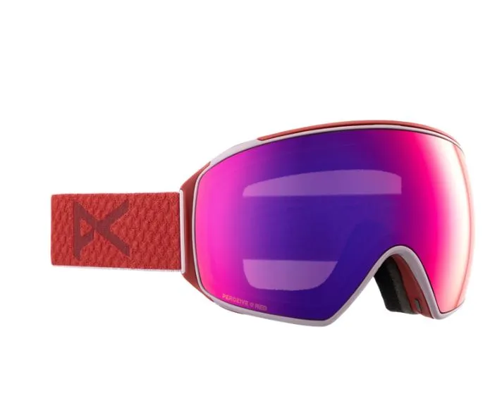 Anon M4 Toric Snow Goggles   Bonus Lens   MFI - Mars / Perceive Sunny Red