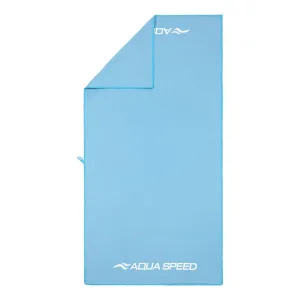 Aqua Speed Microfibre Towel - Light Blue