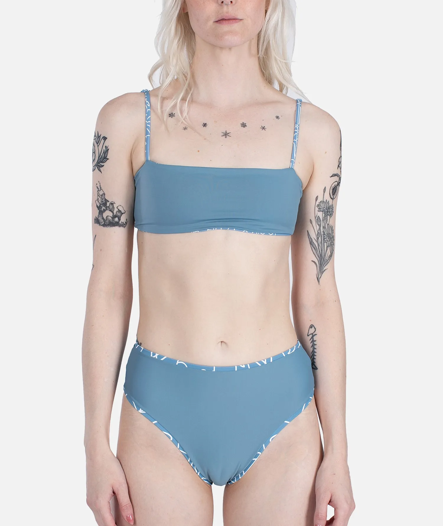 Aria Swim Top - Blue