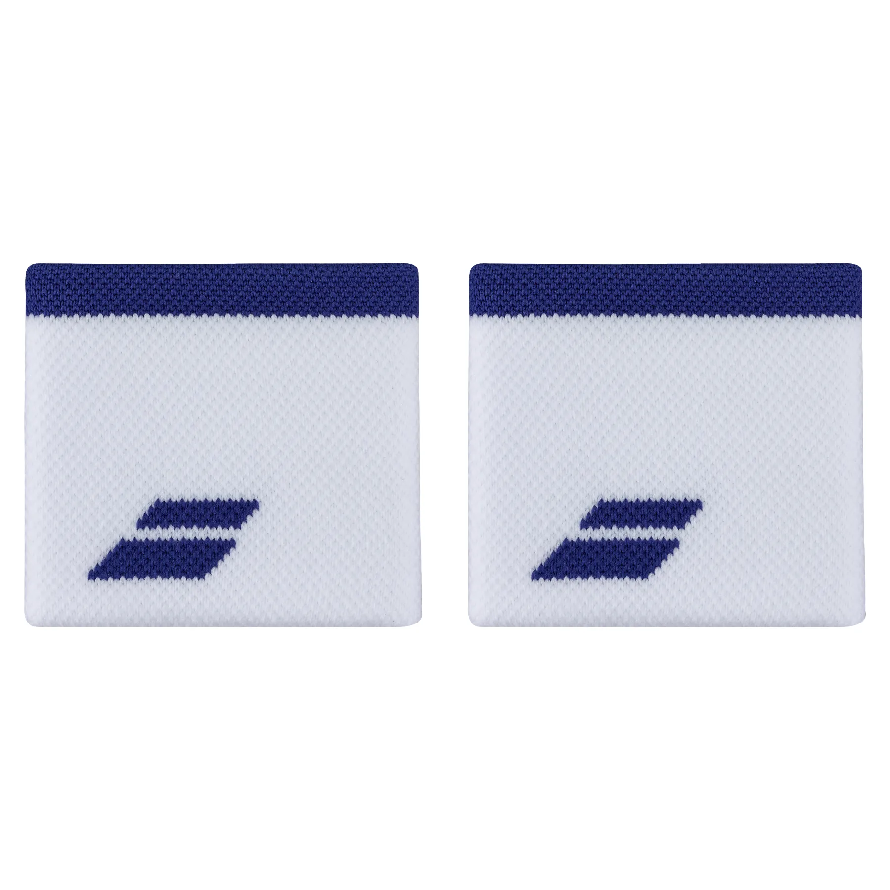 Babolat Logo Wristband 1094 - White/Sodalite Blue