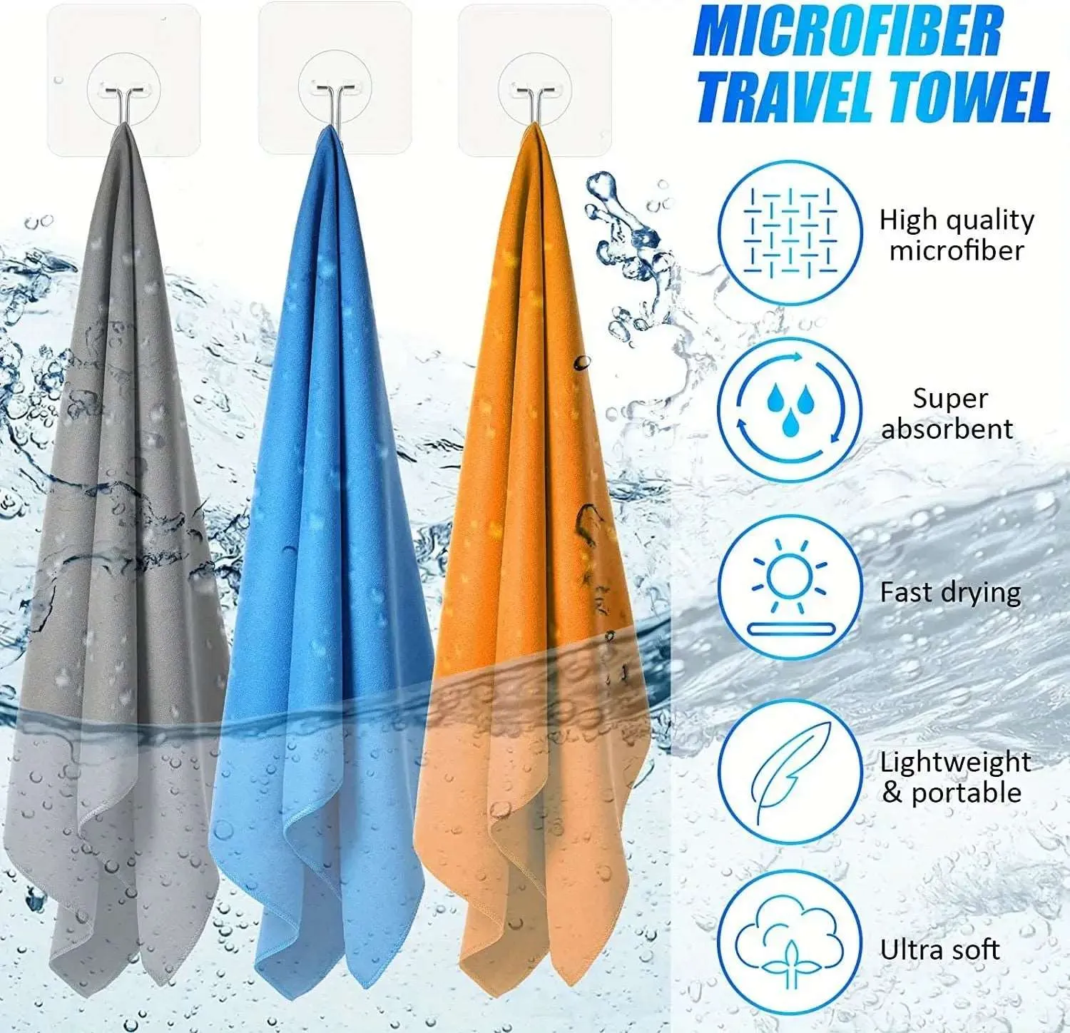 Backpacking Absorbent Towels