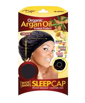 Bee Sales Magic Collection Organic Argan Oil Sleep Cap 3001