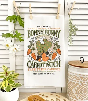 Bonny Bunny Flour Sack Tea Towel (Old)