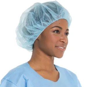 Bouffant Cap Spunbound Blue 100/Case