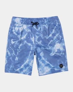 Boys Controller Elastic Boardshorts 16” - Blue