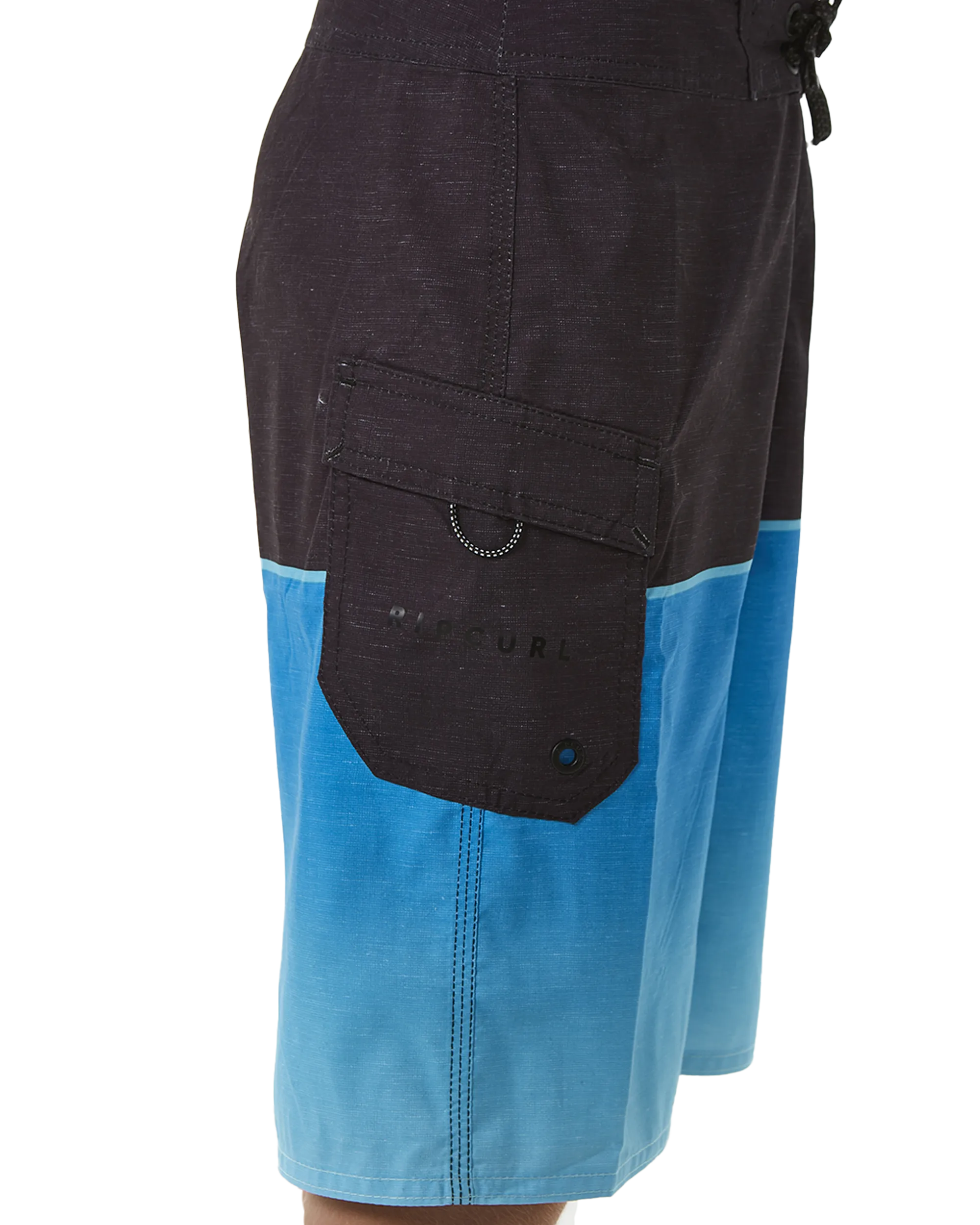 Boys Dawn Patrol Boardshorts in Black & Blue