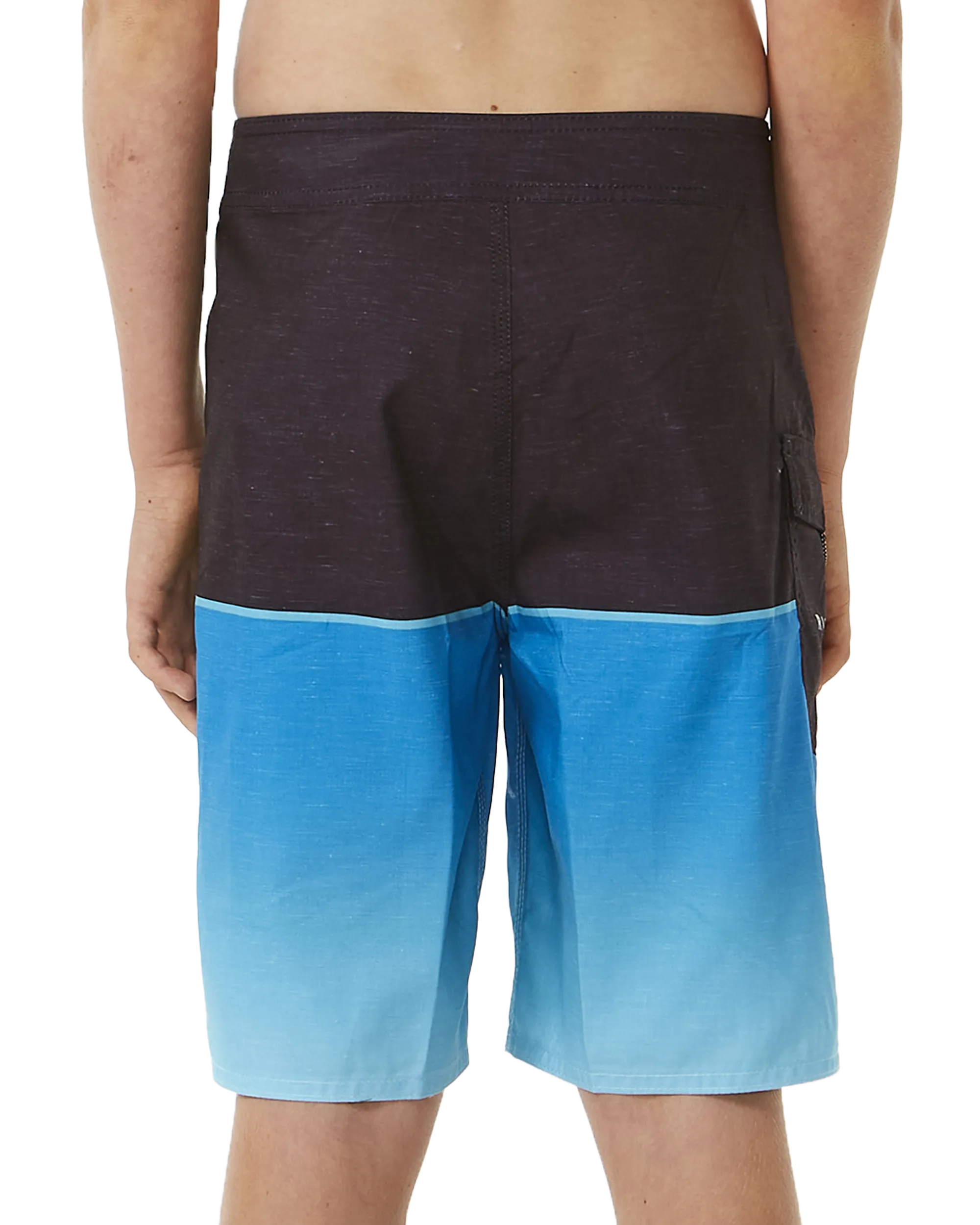 Boys Dawn Patrol Boardshorts in Black & Blue