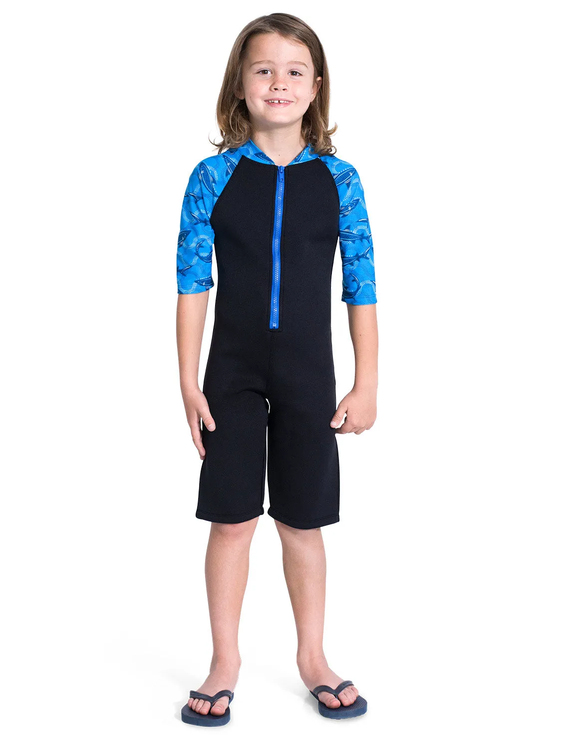 Boy's Thermal Suit - Royal