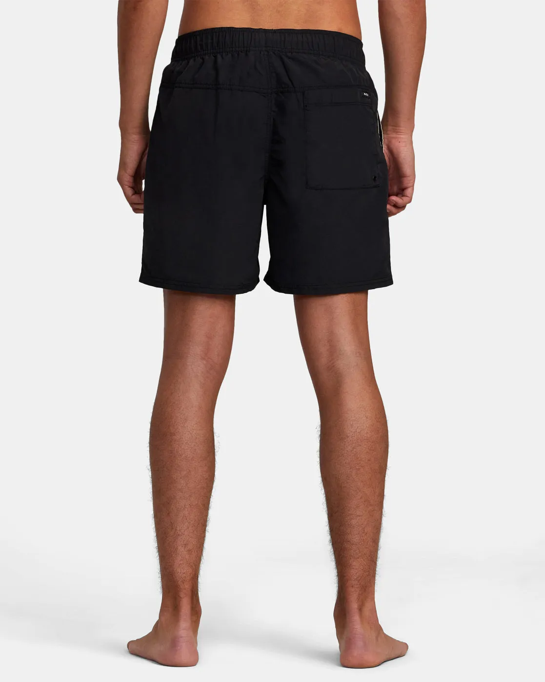 Breakout Elastic Waist Boardshorts 16" - Black