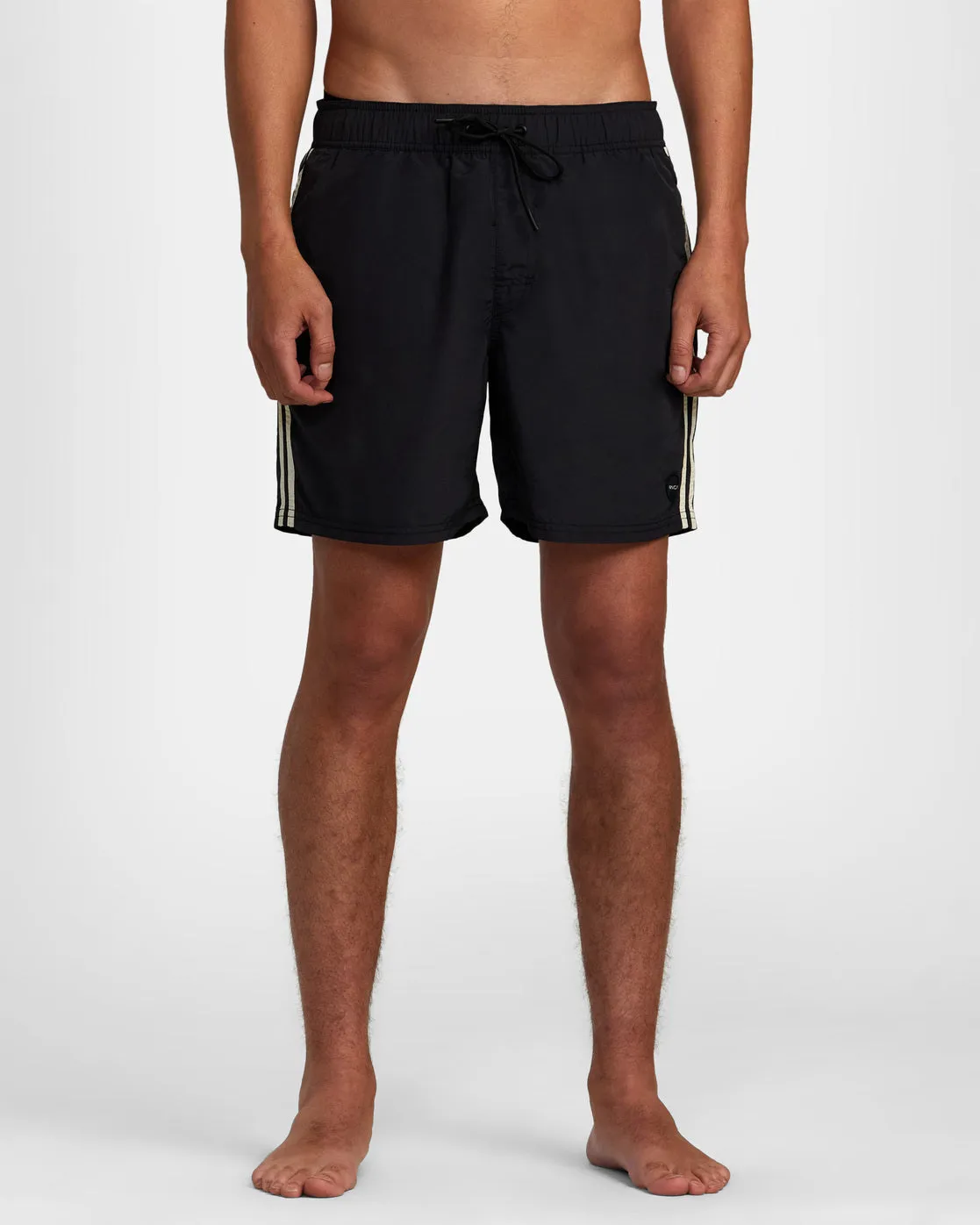 Breakout Elastic Waist Boardshorts 16" - Black