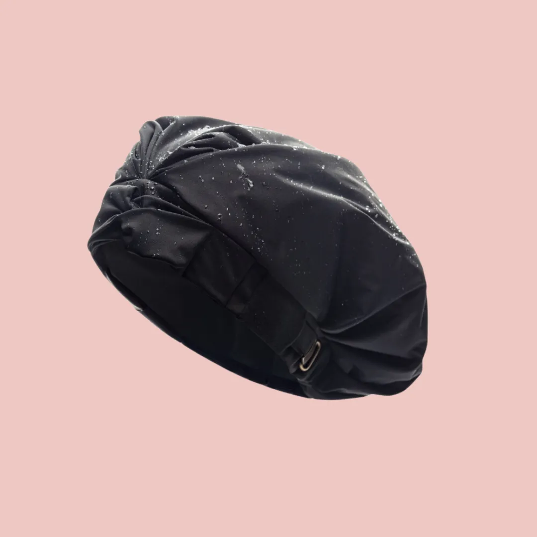 Classic Satin-Lined Shower Cap (available in 4 colors)