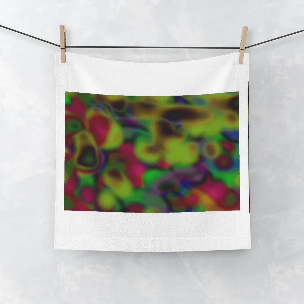 Colorful Painting Face Towel