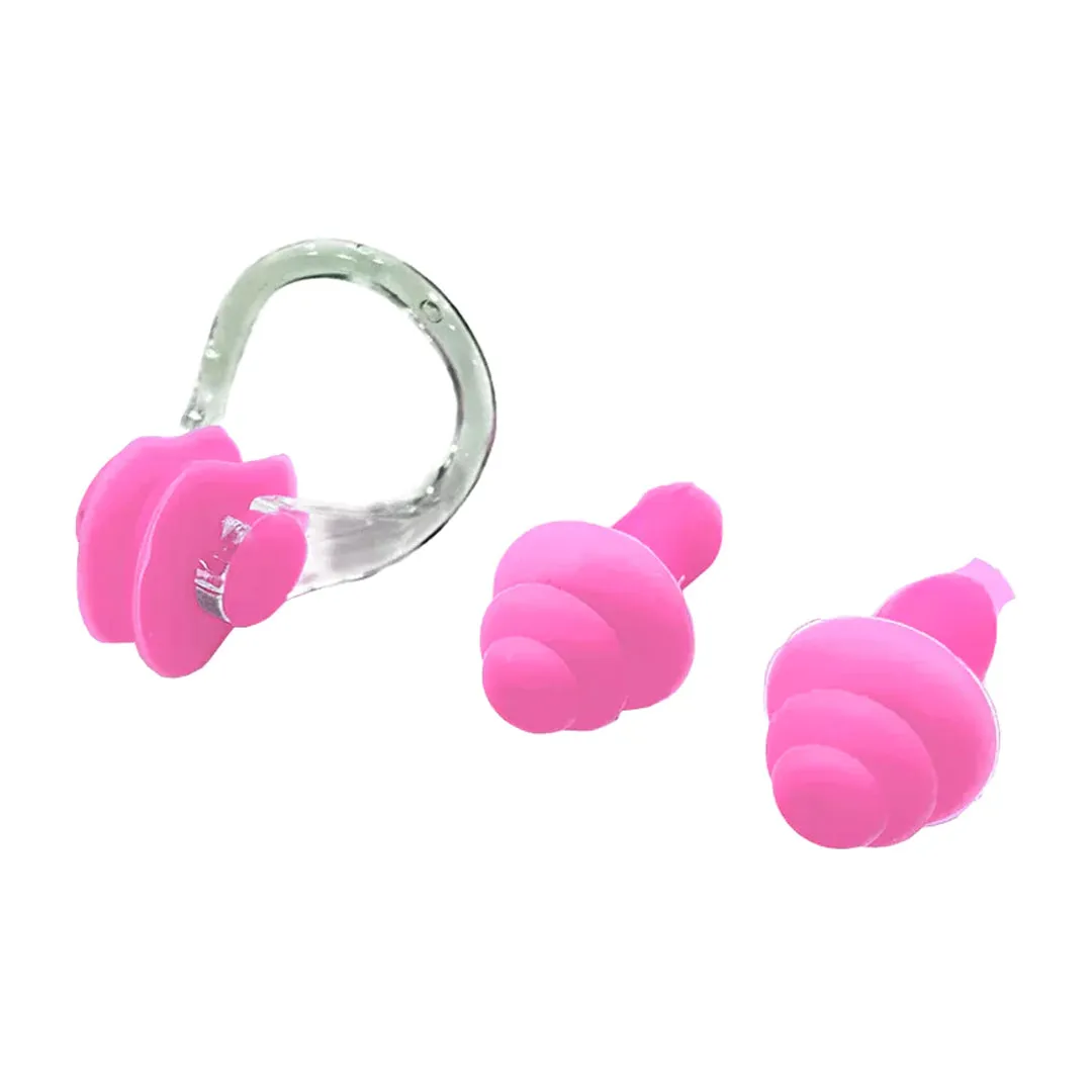 Dawson Sports Ear Plugs and Nose Clip W30 - Pink 15-166-P