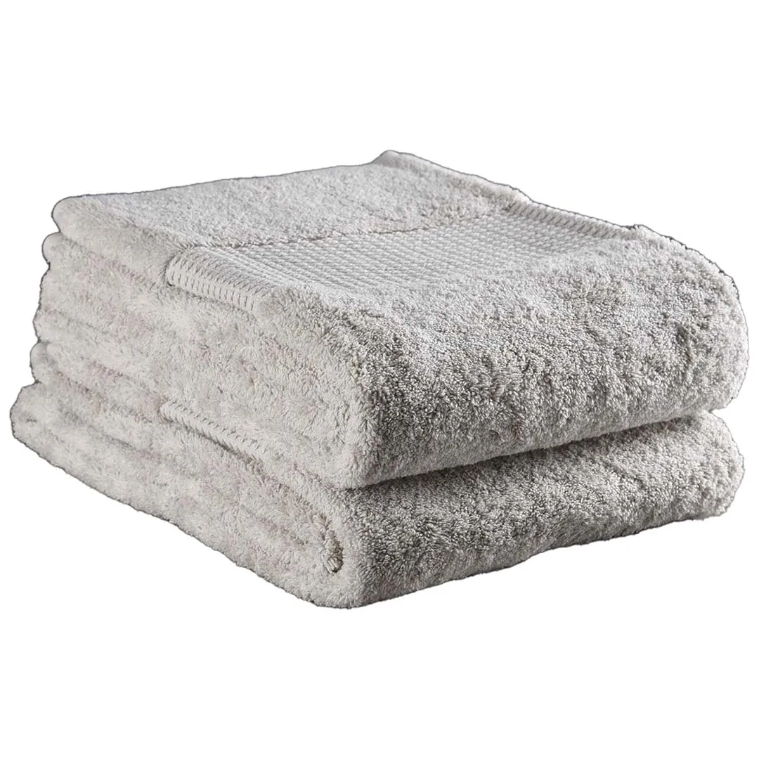 Delilah Home 100% Organic Cotton Hand Towels, 16"x 30", set of 2