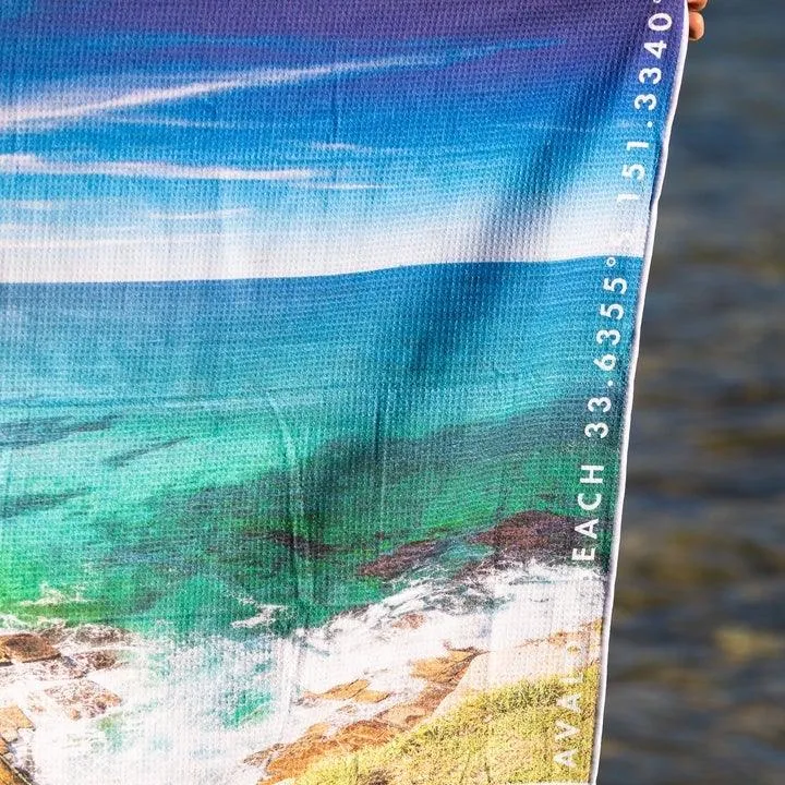 Destination Towels - Avalon Painting Sand Free Beach Towel