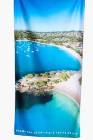 Destination Towels -Balmy Balmoral Beach Sand free beach towel