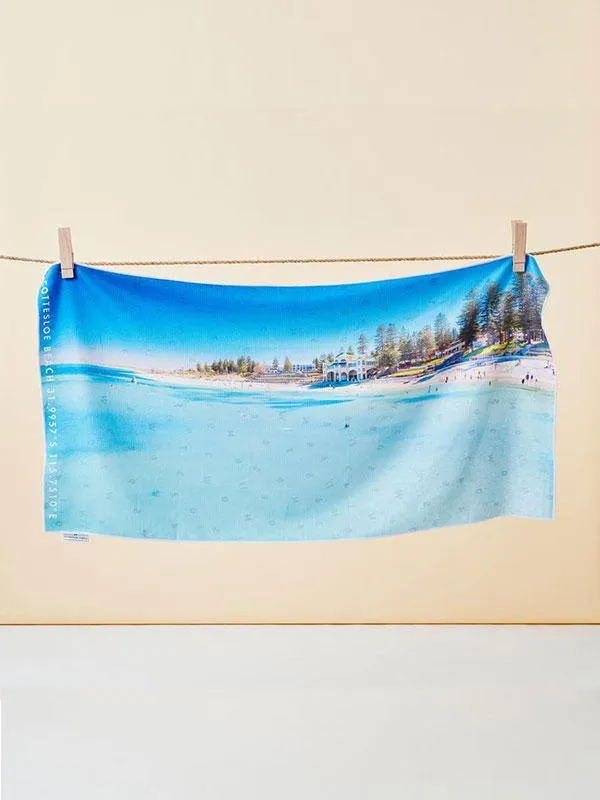 Destination Towels - Cottesloe Bliss sand free beach towel