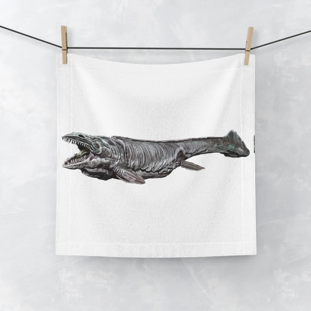 Dino Sea Creature Face Towel