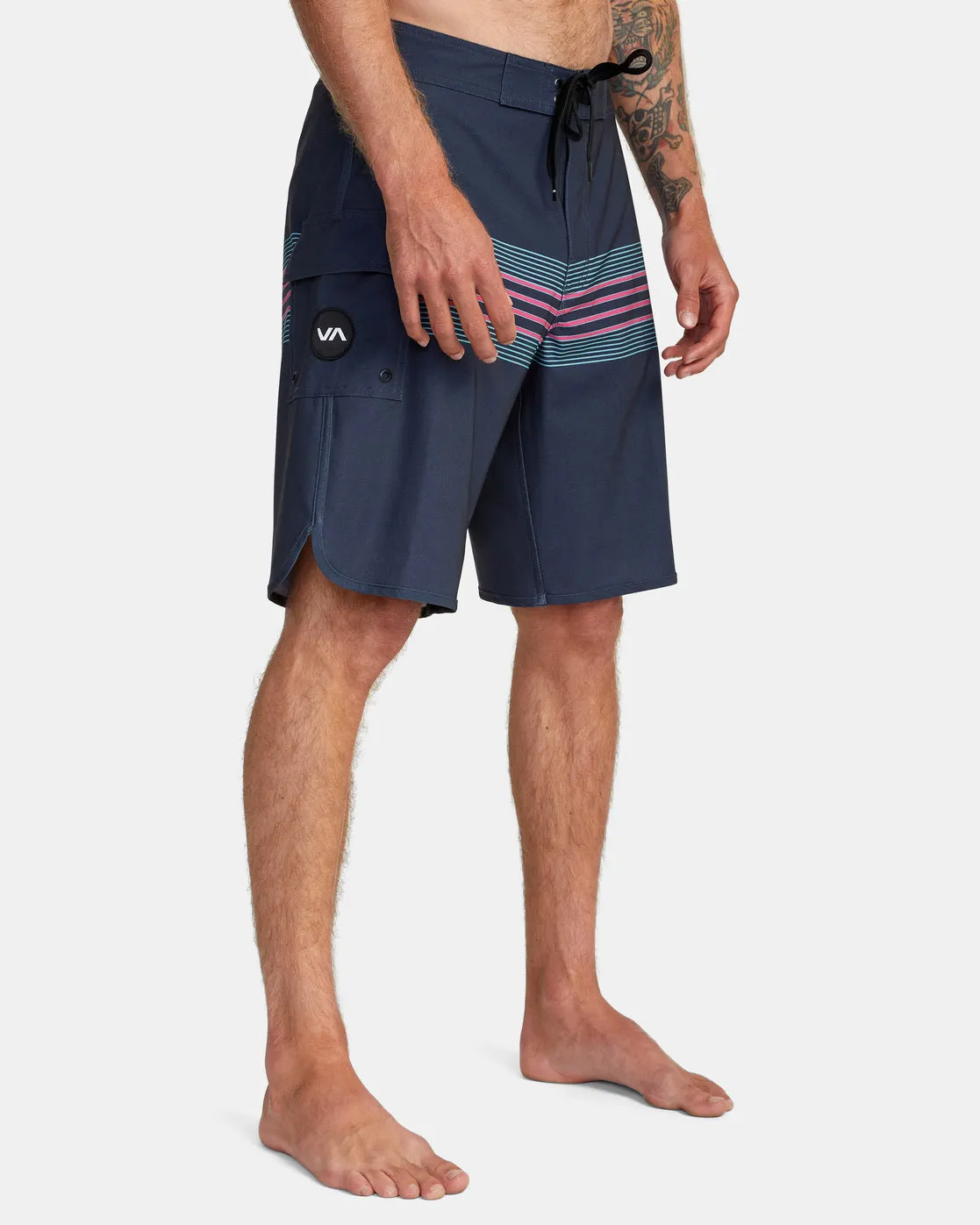 Eastern 20" Boardshorts - Black Stripe