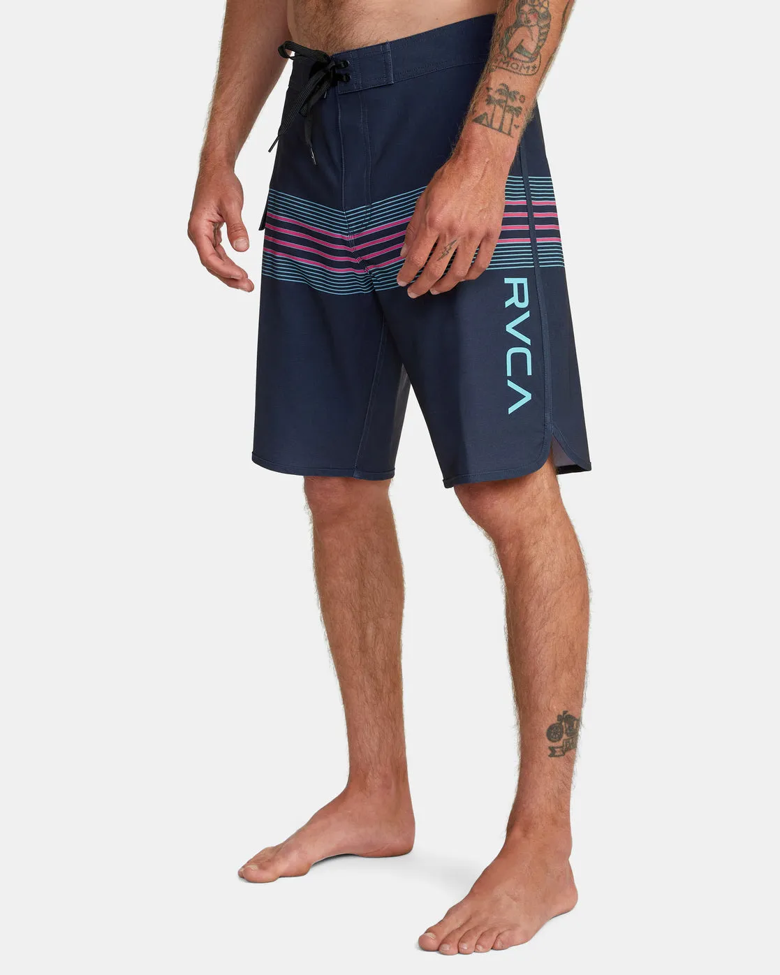 Eastern 20" Boardshorts - Black Stripe