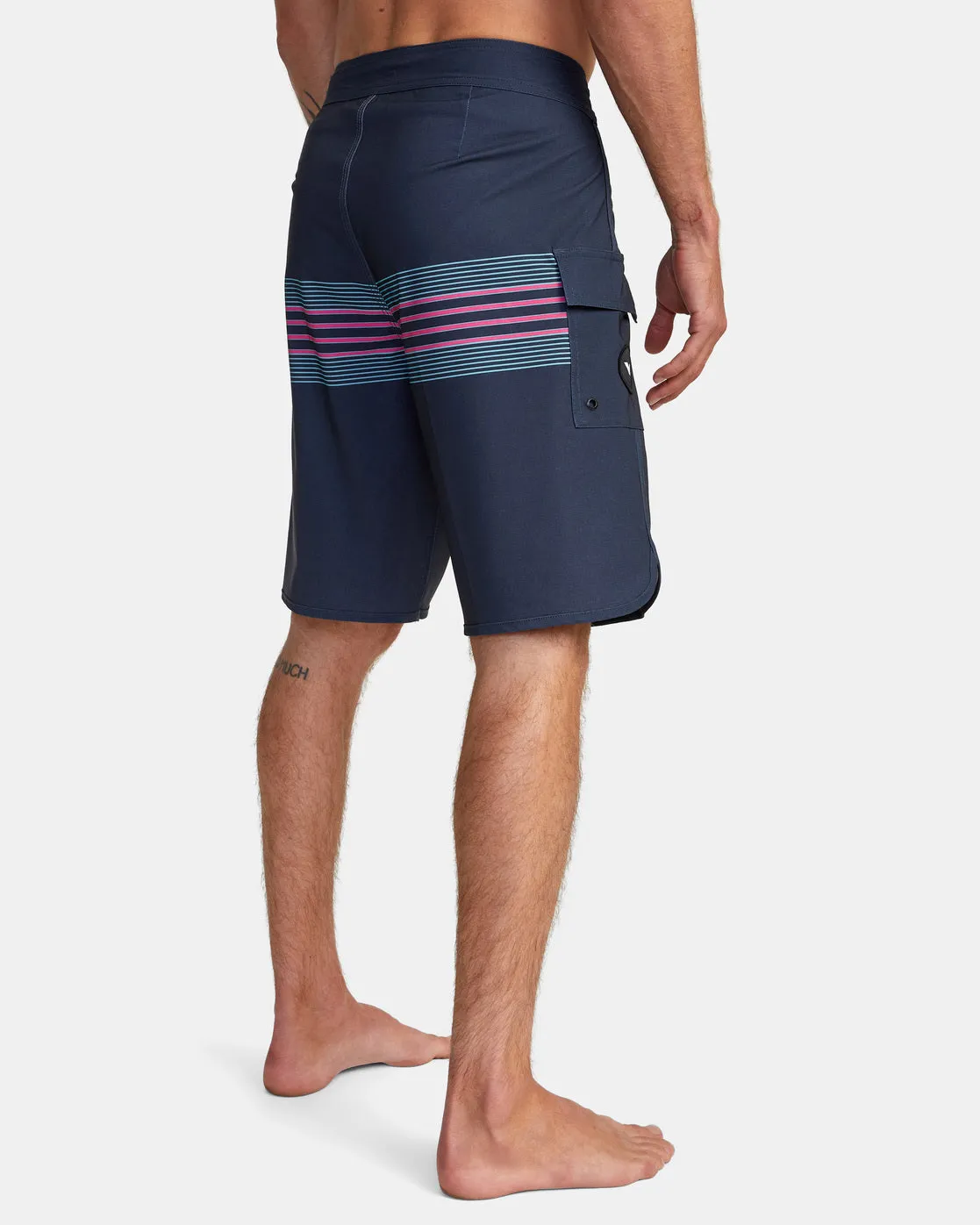 Eastern 20" Boardshorts - Black Stripe