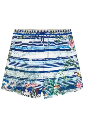 ELASTIC WAIST BOARDSHORT SOLIS HEART