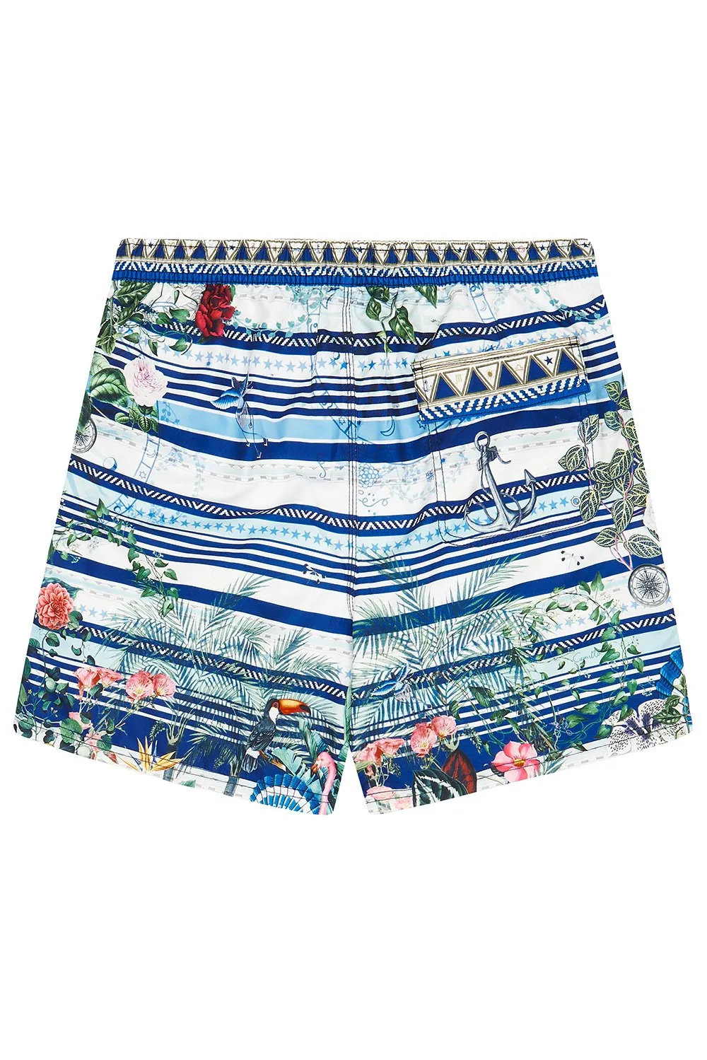 ELASTIC WAIST BOARDSHORT SOLIS HEART