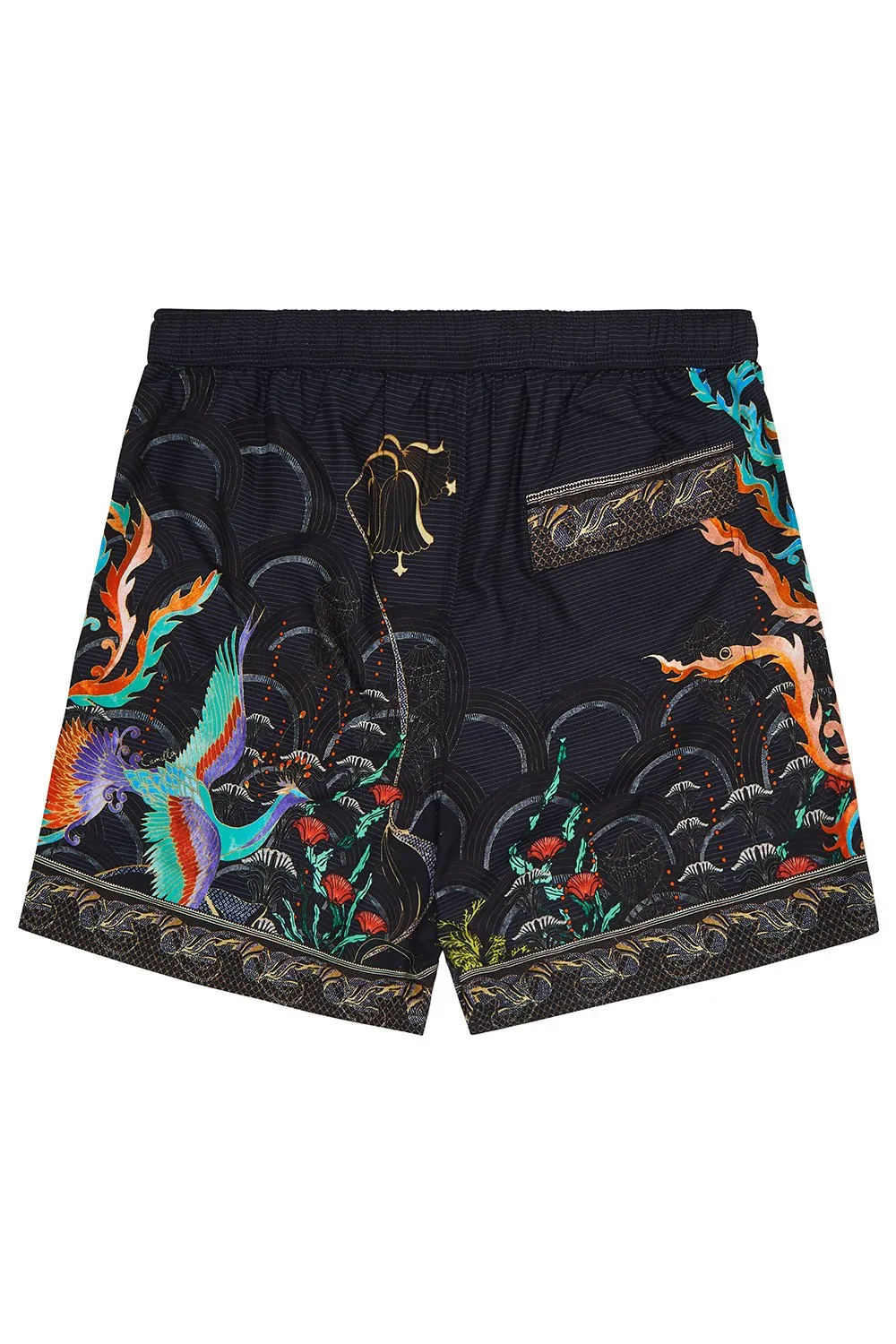 ELASTIC WAIST BOARDSHORT WISE WINGS