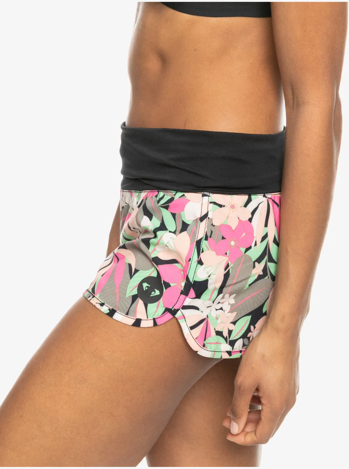 Endless Summer Printed 2" Boardshorts - Anthracite Palm Song S