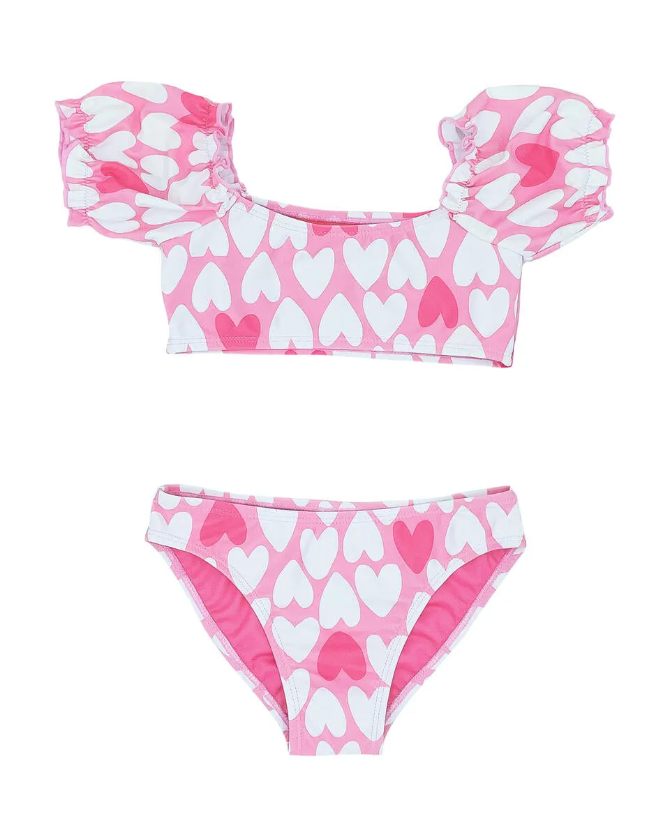 Feather 4 Arrow Blossom Bikini - Prism Pink