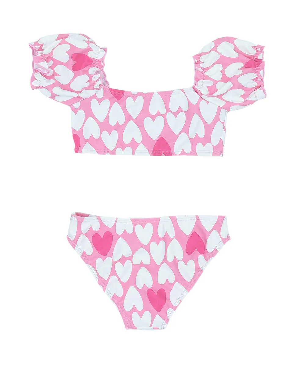 Feather 4 Arrow Blossom Bikini - Prism Pink