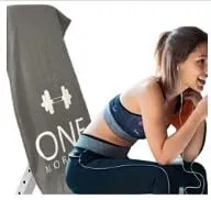 Fitness Workout Towels Perfect Gym Hood Fits Over Gym Bench Sweat Men & Women