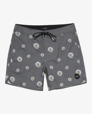 Freeport Boardshorts  16" - Black Floral