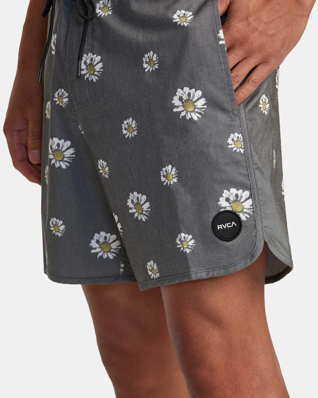 Freeport Boardshorts  16" - Black Floral