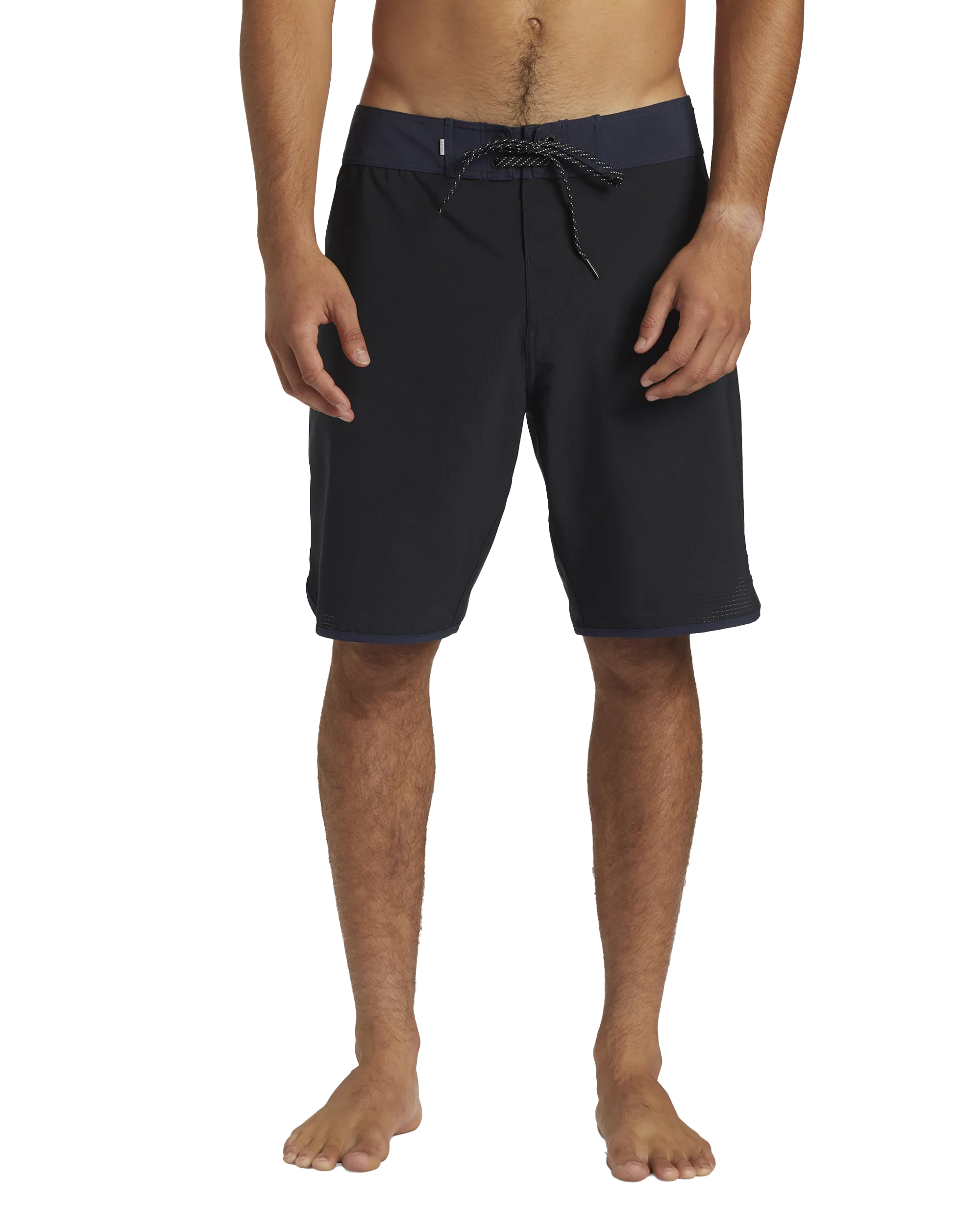 Highline Scallop Boardshorts in Black