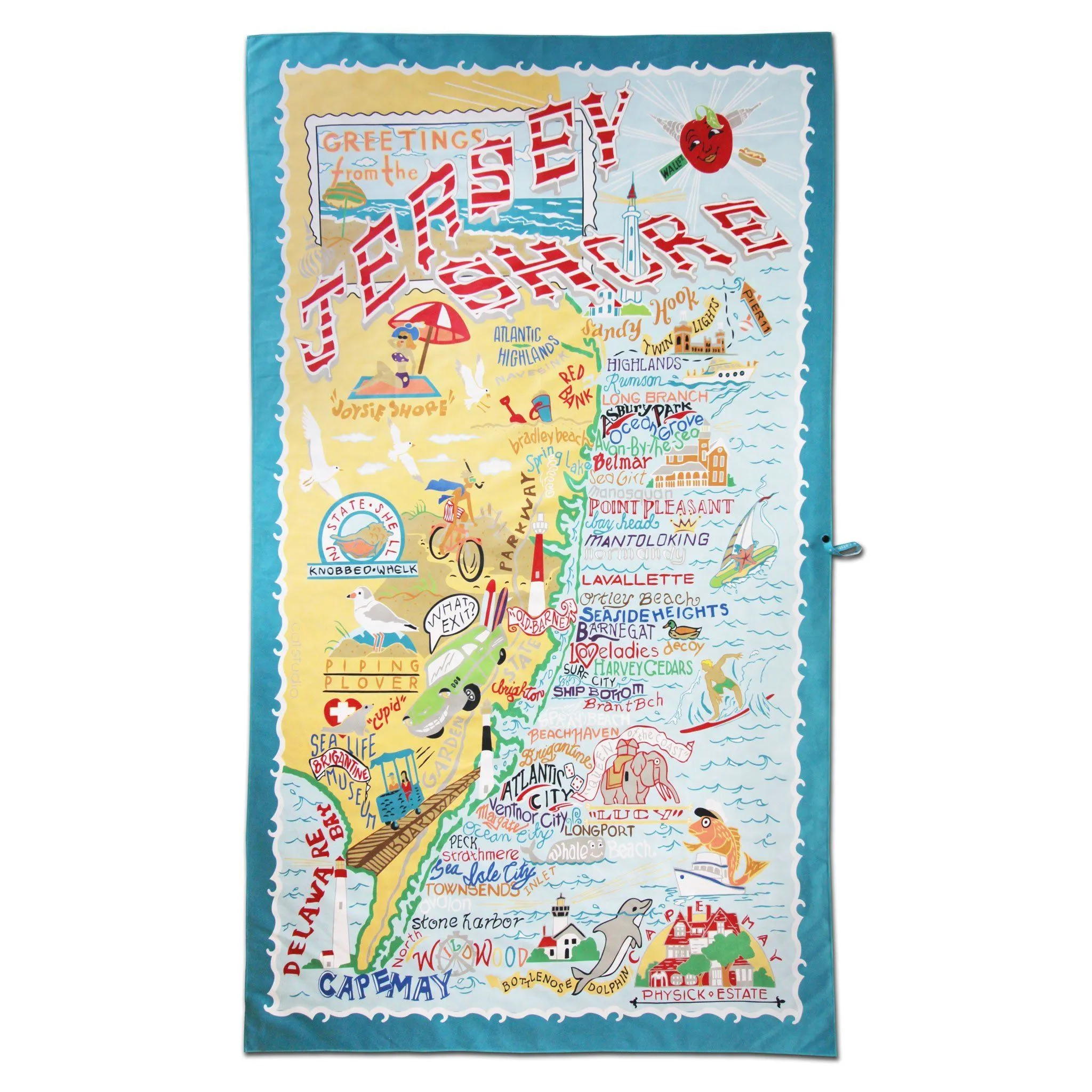 Jersey Shore Beach & Travel Towel