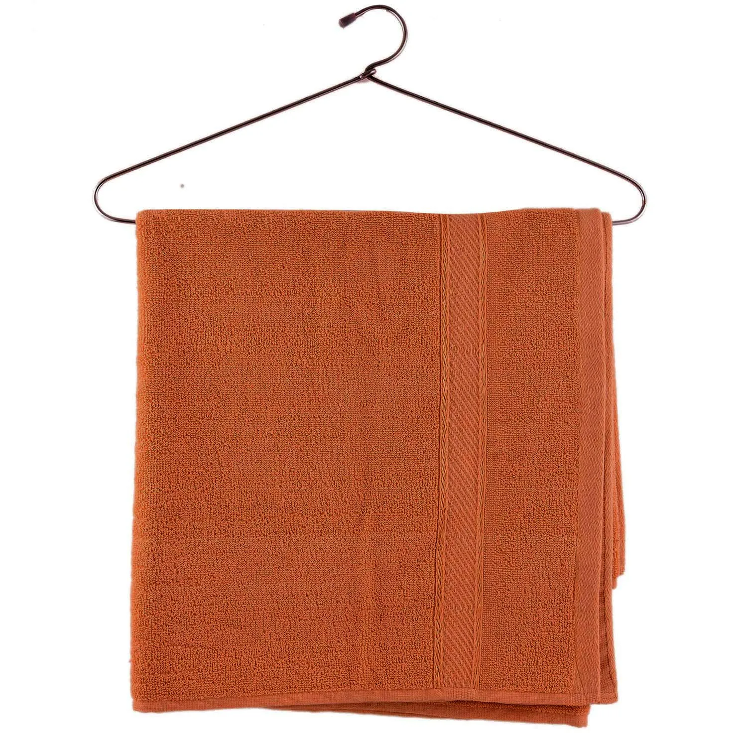 Kuber Industries Cotton Bath Towel Super Soft, Fluffy, and Absorbent, Perfect for Daily Use 100% Cotton Towels, 500 GSM (Brown)