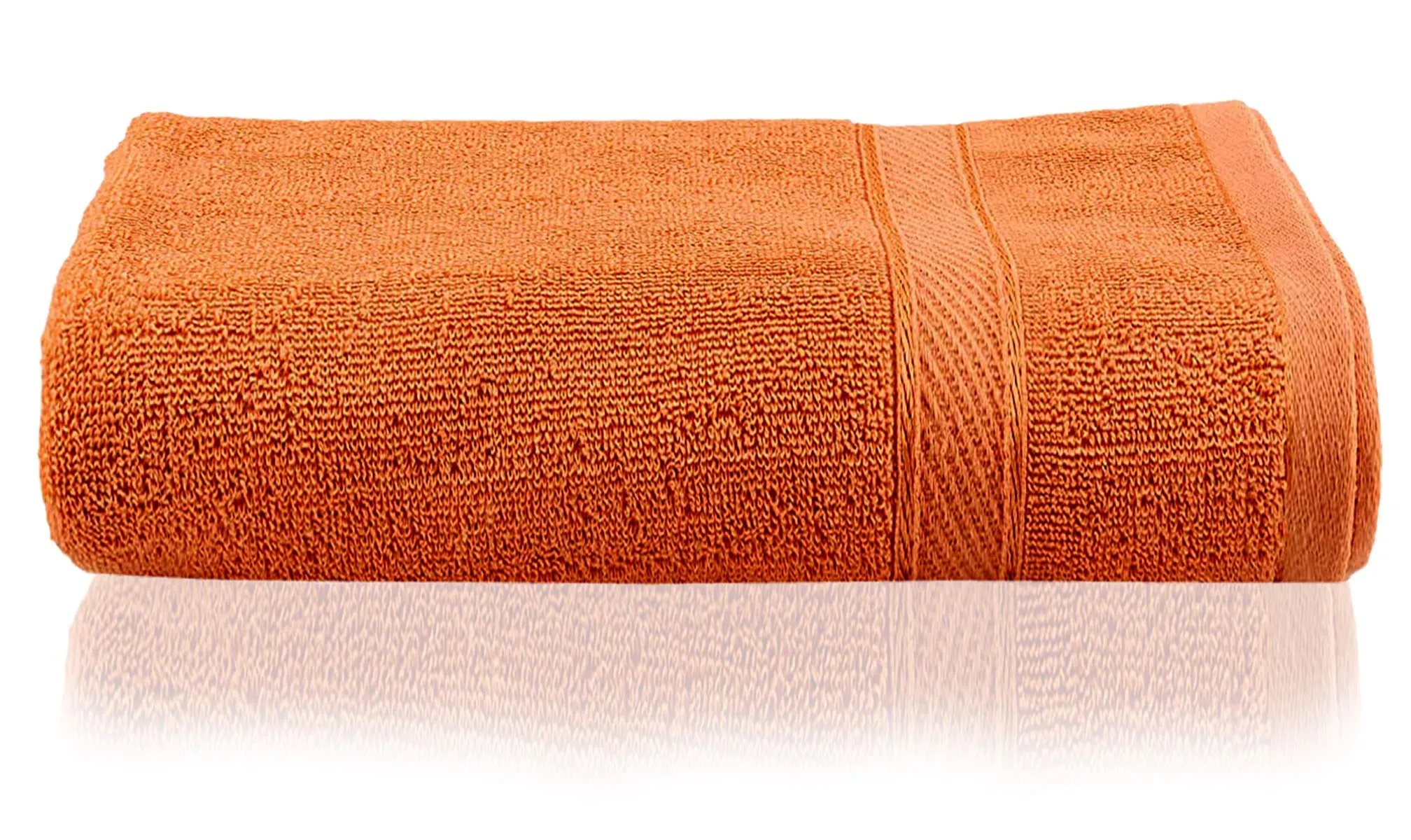 Kuber Industries Cotton Bath Towel Super Soft, Fluffy, and Absorbent, Perfect for Daily Use 100% Cotton Towels, 500 GSM (Brown)