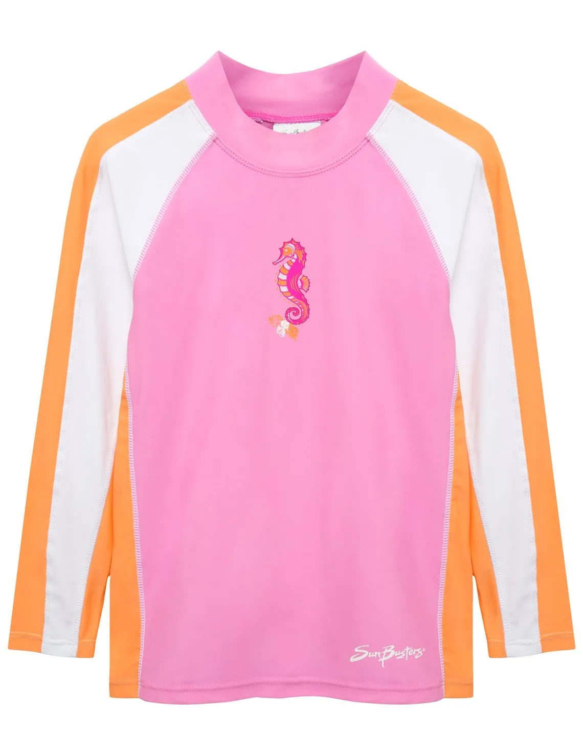 Long Sleeve Rash Guard - Pink Bloom