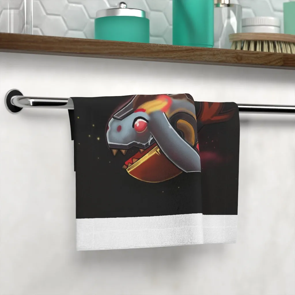 Mecha Whale Strider Face Towel