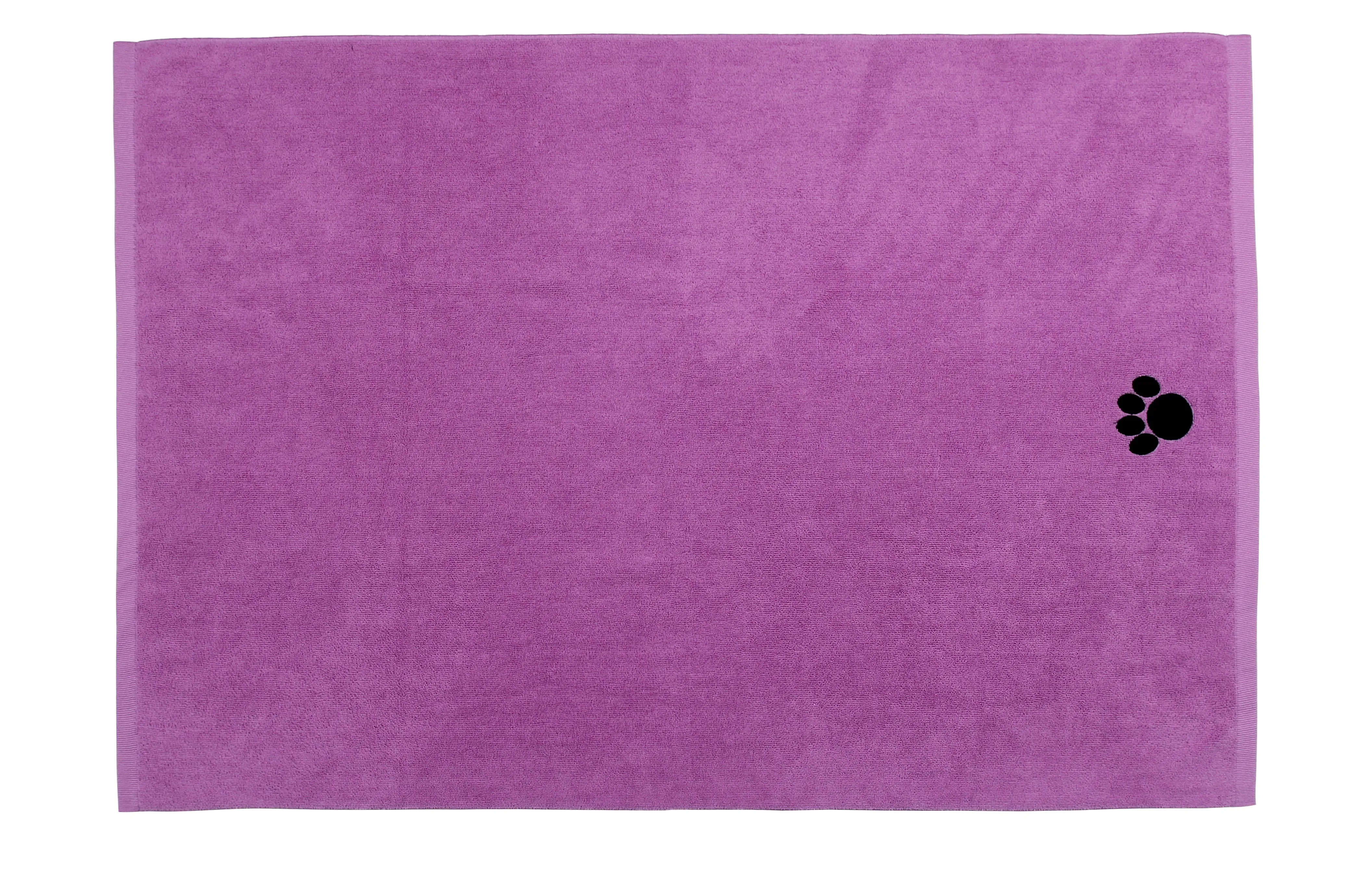 Microfiber Pet Towel, X-Large, 55 x 28 in, Violet