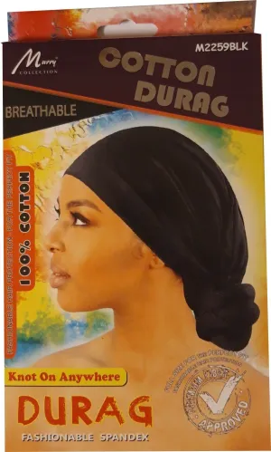 Murray Cotton Durag M2259BLK