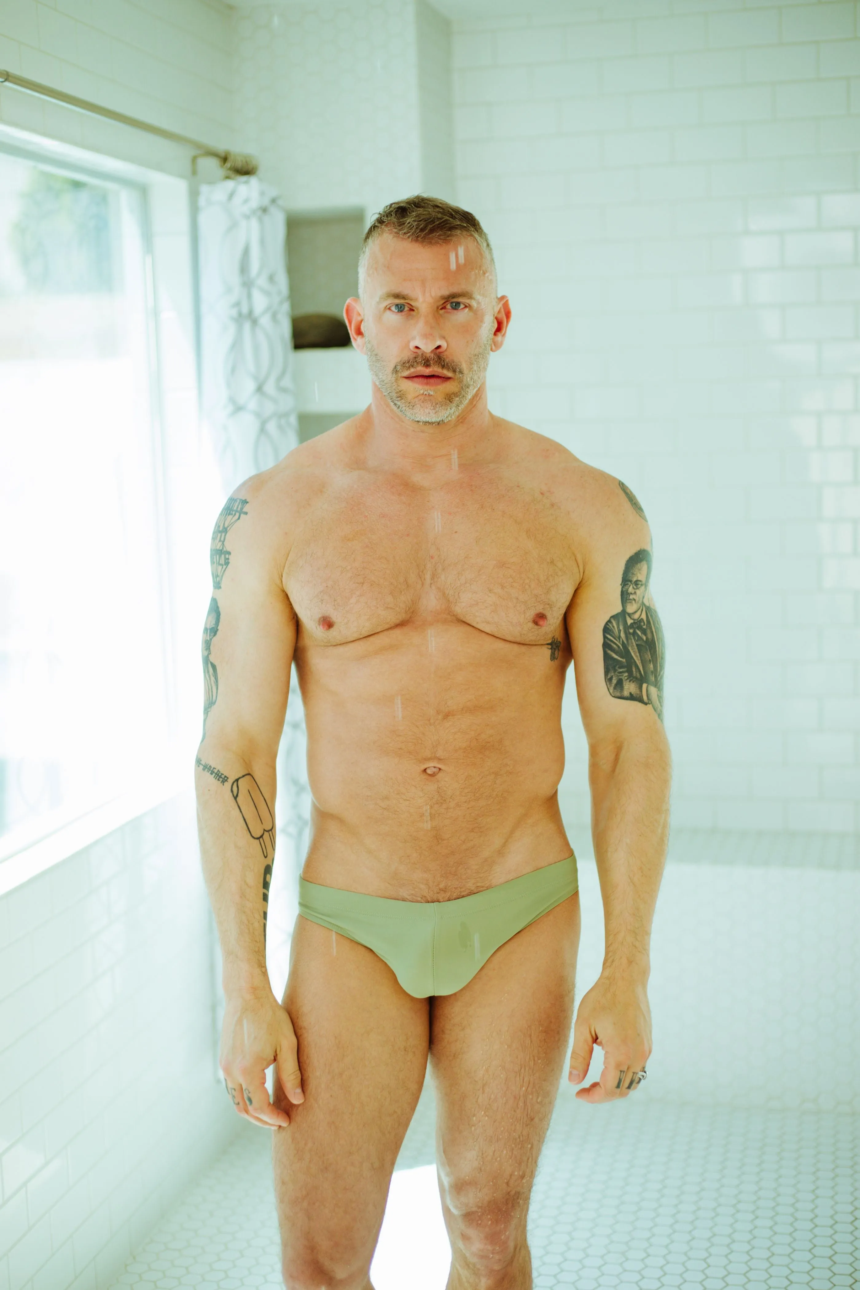 NUDD SPEEDO OLIVE