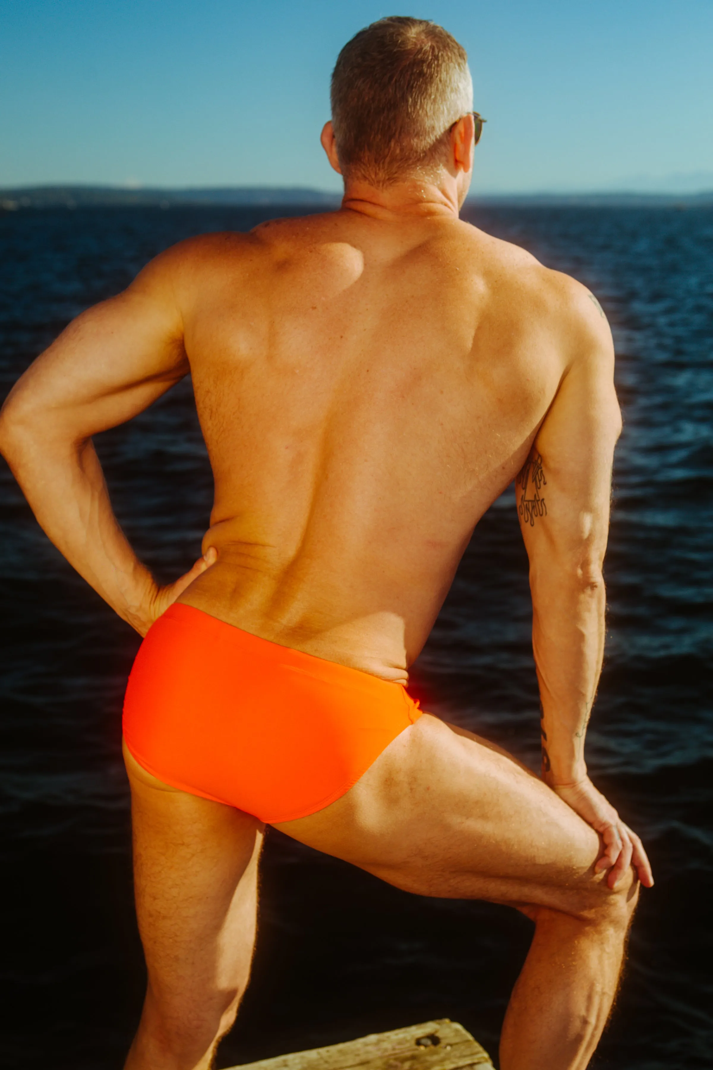 NUDD SPEEDO ORANGINE