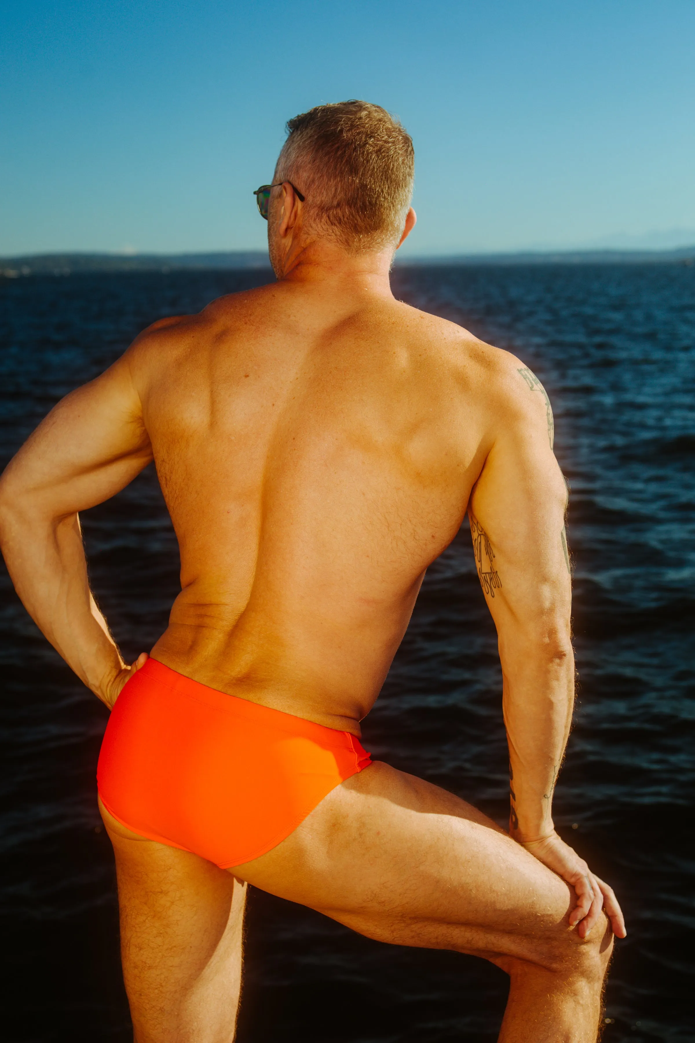 NUDD SPEEDO ORANGINE